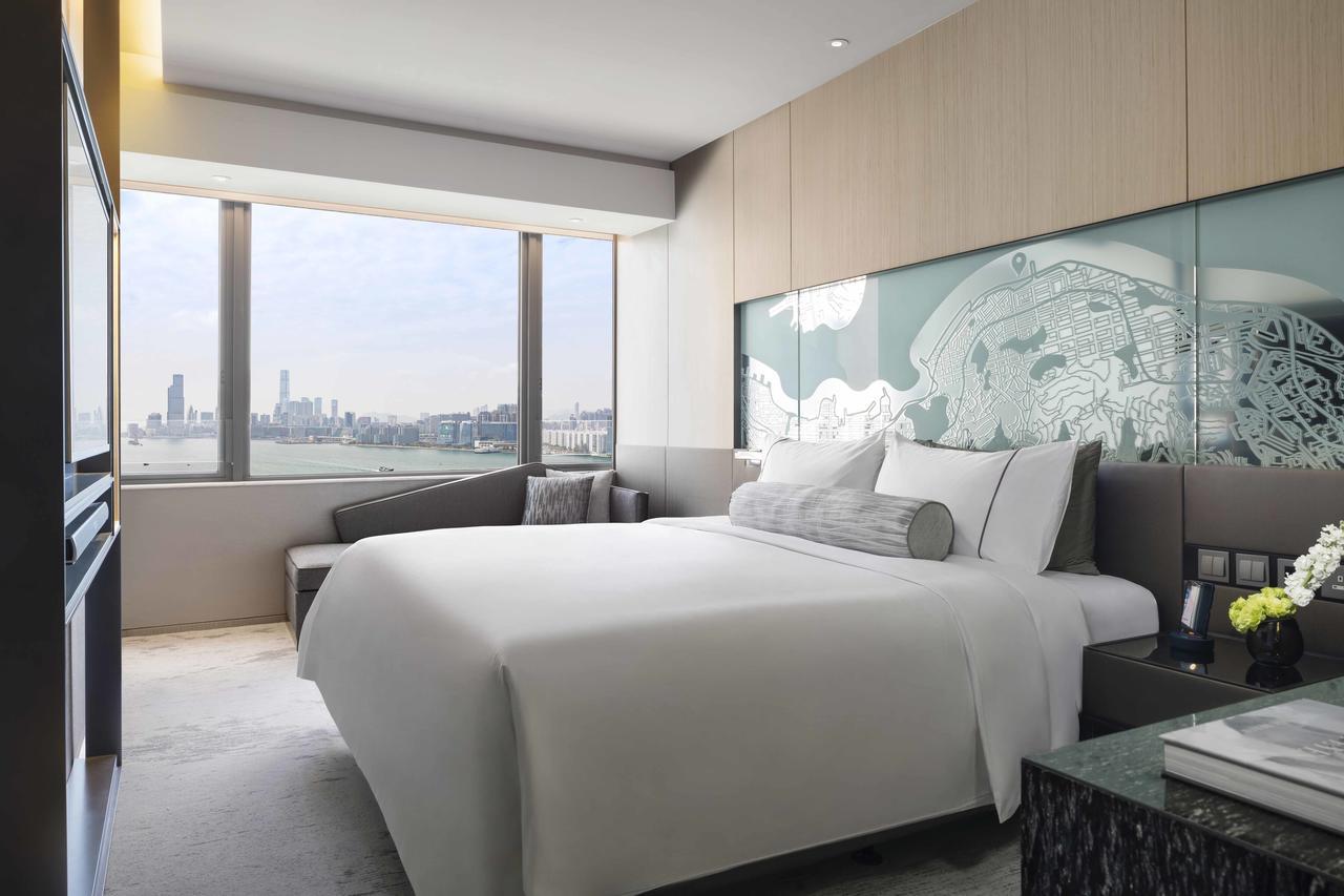 Chambre Lit King-Size - Vue sur Port - Étage Supérieur